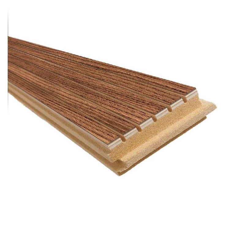 Panouri acustice din Nuc StudioLine Plus, cu absorbție de sunet de 70%