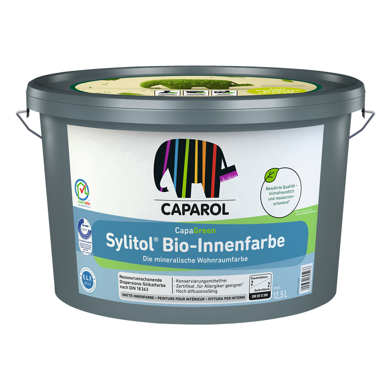 Sylitol Bio-Innefarbe - Vopsea silicatică pentru interior