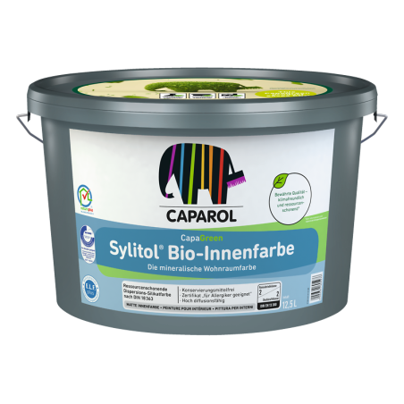 Sylitol Bio-Innefarbe - Vopsea silicatică pentru interior