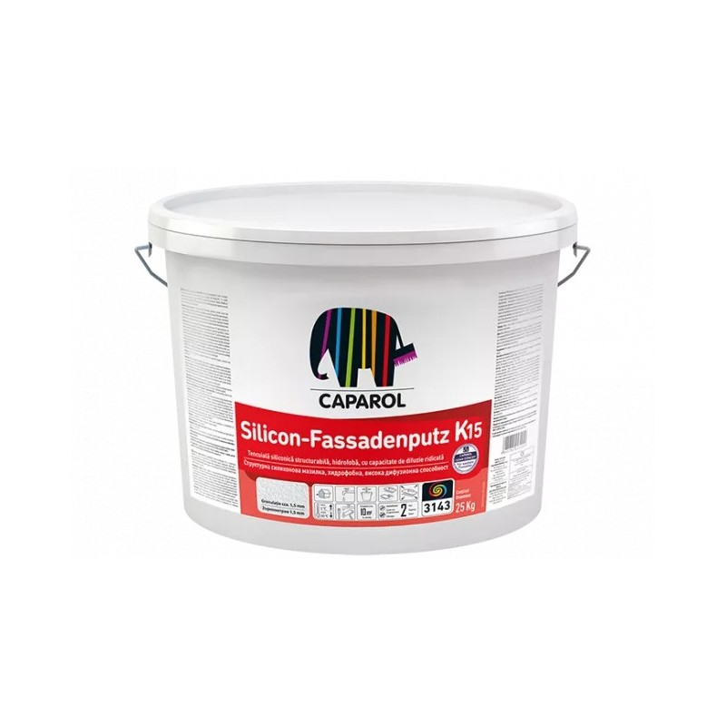 Caparol Silicon-Fassadenputz K15 - Tencuială decorativă