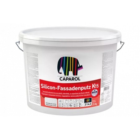 Caparol Silicon-Fassadenputz K15 - Tencuială decorativă