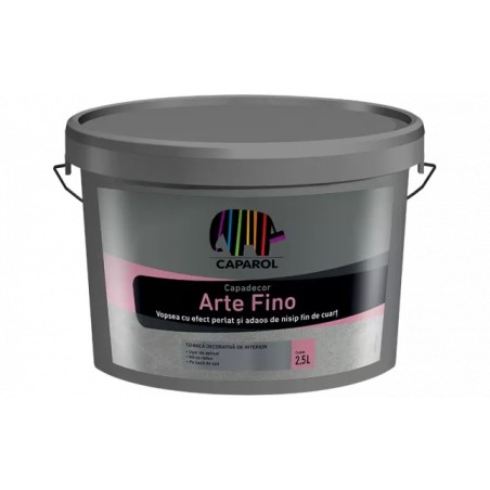 Caparol Arte Fino - Vopsea decorativa pentru interior cu efect perlat si adaos de nisip fin de cuart