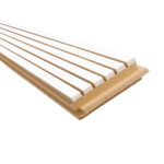 Panouri acustice cu decorațiune Albă StudioLine Plus, cu absorbție de sunet de 70%