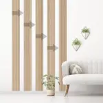 Perete cu Lamele din Arțar StudioLine Solo, Panouri pentru Perete și Tavan